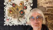 Geneviève Reix-Frachon expose ses œuvres textiles au château jusqu'au 30 juin
