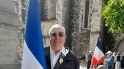 Gilbert Aussillous honoré pour 18 ans de porte-drapeau à Cessenon