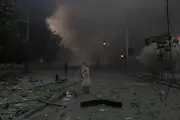 Guerre en Ukraine : Kyiv sous les bombes russes, images exclusives