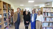Inauguration de la bibliothèque modernisée à Saint-Marcel-d'Ardèche