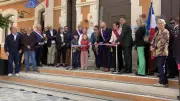 Inauguration de la mairie rénovée et agrandie à Murles