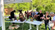 Inauguration d'une aire de compostage partagé au Rouve Bas