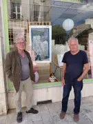 Jeu de piste artistique dans les vitrines de Surgères en mai