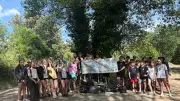 Journée citoyenne environnementale pour collégiens sur l'Orb