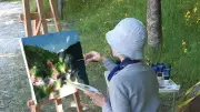Journée de peinture en plein air à Saint-Jean-du-Bruel le 10 mai