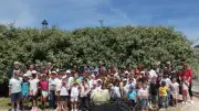 Journée verte avec les écoliers à Saint-Michel-d'Euzet