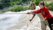 Journées de la pêche à Alès : Soan, 11 ans, vit sa première émotion au bord de l'eau