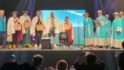 Jérémie Sauzet intronisé à la confrérie de la Pignate à Valras-Plage