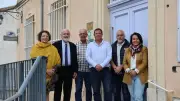 Kléber Mesquida en visite à Poilhes pour échanger avec les élus locaux