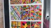 Krub expose ses œuvres géométriques et cubistes aux Barjacqueries