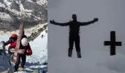 La croix de l'Aneto vandalisée puis remontée par des alpinistes