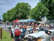 La fête communale de Trizay renaît après le Covid et attire les foules