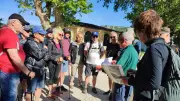 Le club informatique de Salindres part en randonnée sur les traces de l'aqueduc romain