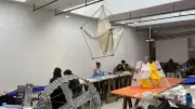 À l'ENSAPLV, des étudiants architectes conçoivent des cerfs-volants pour le festival Les Cœurs-Volants