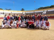 Les jeunes toreros de l'école taurine FFCL se préparent pour Bascons