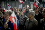 Manifestation au Groenland contre les ambitions de Donald Trump