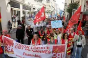 Manifestation du 1er mai à Cannes : une centaine de personnes défilent pour défendre le jour férié
