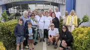 Marche contre le cancer : étape à Marseillan pour l'association Valérie 54