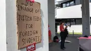 Mobilisation à Bordeaux contre la hausse des frais pour étudiants étrangers