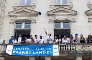 Mont-de-Marsan célèbre ses championnes de France de Basket Landes