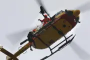 Motard gravement blessé après une chute sur les rails du train des Pignes à Malaussène