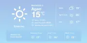 Météo à Agen : éclaircies et températures douces aujourd'hui