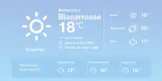 Météo à Biscarrosse : éclaircies, orages et pluies sporadiques