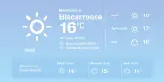 Météo à Biscarrosse : soleil et douceur, pluies éparses attendues