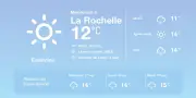 Météo à La Rochelle : embellies et pluies éparses cette semaine