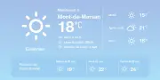 Météo à Mont-de-Marsan : embellies et températures douces