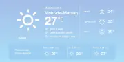 Météo à Mont-de-Marsan : soleil et fortes chaleurs attendues