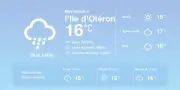 Météo à Saint-Pierre-d'Oléron : pluies éparses et hausse de l'humidité