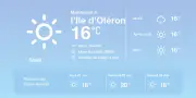 Météo à Saint-Pierre-d'Oléron : soleil et températures douces