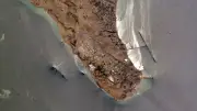 Nappe de pétrole géante au large de l'île iranienne de Kharg