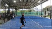 Nouveaux courts de padel sous ombrières photovoltaïques à Saint-Bauzille-de-Montmel