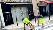 Nouveaux marquages au sol pour renforcer la sécurité à Cers