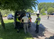Opération « Routes bleues » à Jonzac : 955 véhicules contrôlés