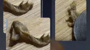 Patte d'animal découverte dans une boîte de petits pois à Pau