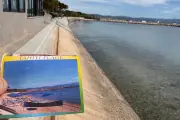 Plage de la Capte à Hyères : elle était large et belle, témoignent des anciens