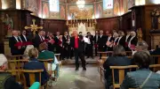 Polysonances : huit voix et un chœur puissant en l'église de Valliguières