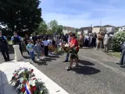 Première cérémonie du 8 mai pour le nouveau maire de Buzet-sur-Baïse