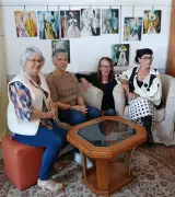Première exposition féminine au Cercle de Captieux : un succès