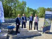Première pierre du crématorium de Coutras posée pour 2027