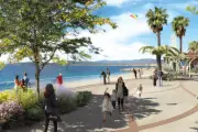 Promenade des Bains à Saint-Raphaël : le choix du verre fait débat