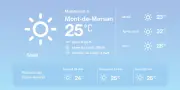 Prévisions météo à Mont-de-Marsan : soleil et chaleur au rendez-vous