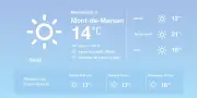Prévisions météo à Mont-de-Marsan : soleil et douceur au rendez-vous