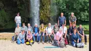 Randonnée à Salles-la-Source : 18 marcheurs explorent un patrimoine remarquable