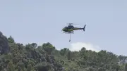 Randonneuse secourue par hélicoptère à Collias après une chute