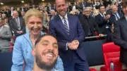Rayan Cherki : selfie royal avec le prince William après la FA Cup