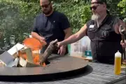 Record du monde de barbecue pour une association vauclusienne